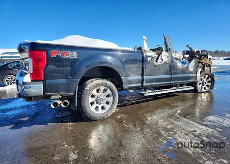 2017 Ford F250 Super Duty from USA, damaged, VIN 1FT7W2BT1HEE60329